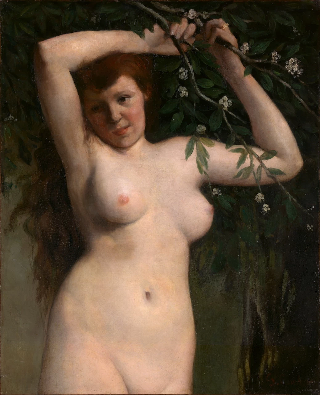  191-Nudo con ramo fiorito-Metropolitan Museum of Art-New York 